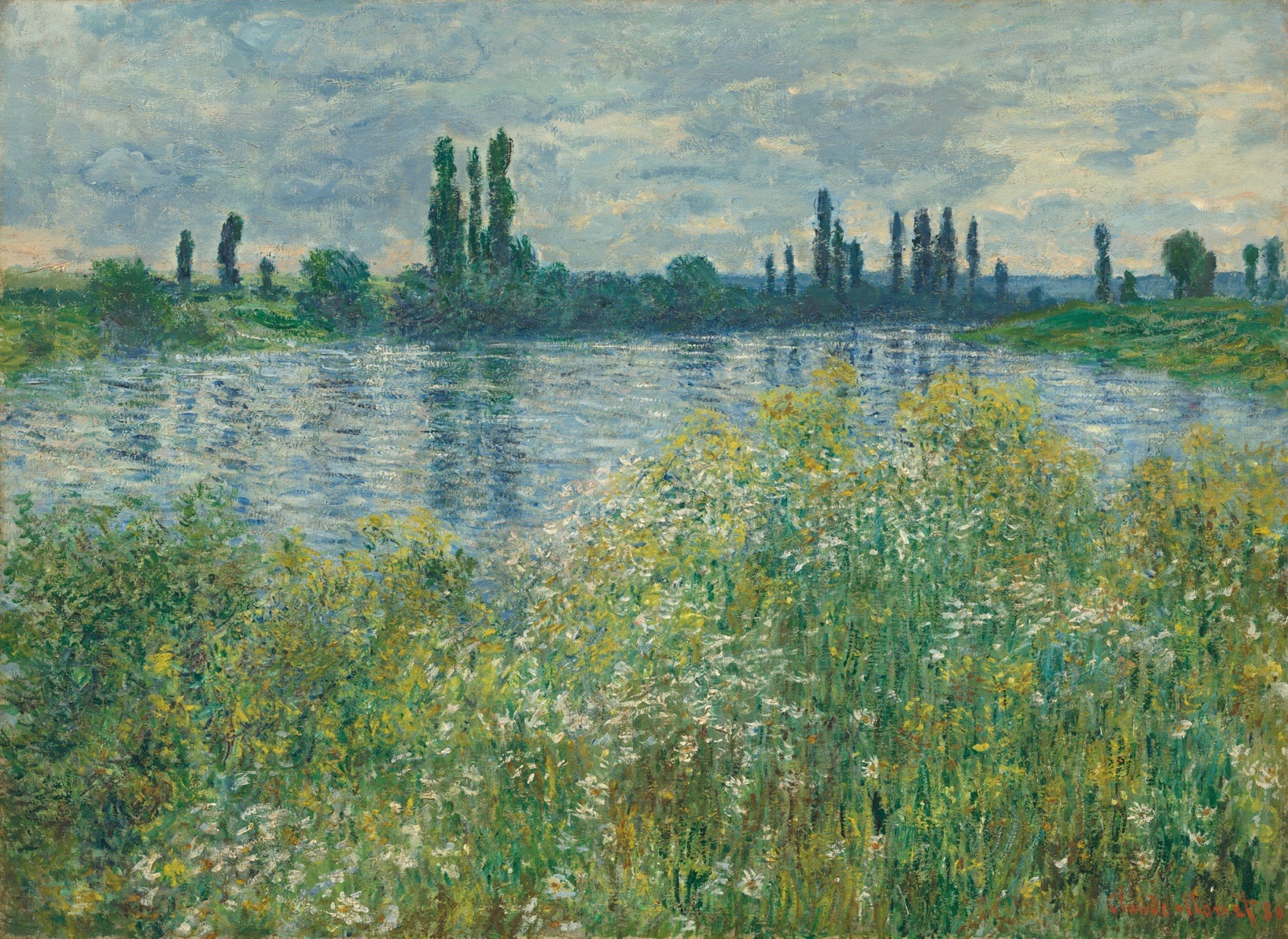 2 Bords de Seine à Vétheuil, 1880 - National Gallery of Art Washington